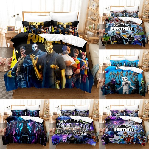 Fortnite duvet cover set - fortnite, 3d