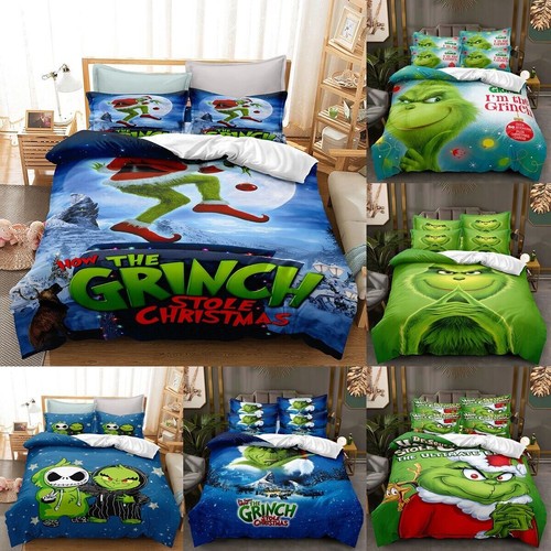 The grinch christmas duvet - christmas,