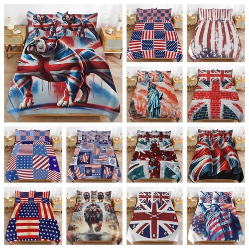 Flag printing single - uk, 3d