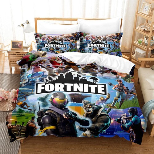 Game quilt duvet cover set - game,